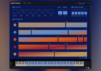 Virtual Inside-Out Piano